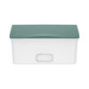 Picture of Ubbi Baby Wipes Dispenser with Weighted Plate and Secure Seal, Nursery and Baby Registry Essential to Keep Wipes Fresh, Open Water