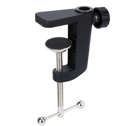 Picture of Metal Desk Clamp For Microphone Suspension Boom Scissor Arm Stand Holder with Adjustable Screw by SUNMON