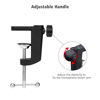Picture of Metal Desk Clamp For Microphone Suspension Boom Scissor Arm Stand Holder with Adjustable Screw by SUNMON