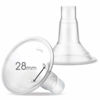 Picture of Maymom MyFit 28mm Two-Piece Design Large Breastshield for Medela Breast Pumps; Ideal for HandsFree Bra; Not Original PersonalFit/Freestyle Flex Pump Parts; 2pcs
