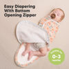 Picture of Baby Swaddle Sleep Sacks with Zipper - 3-Pack Newborn Swaddle Sack, Baby Swaddles Sleep Sack 0-3 Months, Wearable Blanket Baby, Baby Swaddle Blanket Wrap, Swaddle Sack, Easy Change Swaddle (Beach Day)