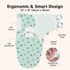 Picture of Baby Swaddle Sleep Sacks with Zipper - 3-Pack Newborn Swaddle Sack, Baby Swaddles Sleep Sack 0-3 Months, Wearable Blanket Baby, Baby Swaddle Blanket Wrap, Swaddle Sack, Easy Change Swaddle (Beach Day)