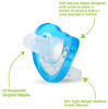 Picture of RAZBABY JollyPop Baby Pacifier Newborn, 0-3m (Blue, 6 Count)