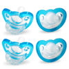 Picture of RAZBABY JollyPop Baby Pacifier Newborn, 0-3m (Blue, 4 Count)