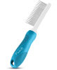 Picture of Poodle Grooming Comb - Metal Dematting Comb with Long & Short Stainless Steel Teeth for Removing Matted Hair & Knots, Safe and Gentle for Dogs & Cats