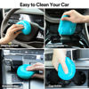 Picture of PULIDIKI Car Cleaning Gel Car Cleaning Putty Car Putty Auto Detailing Tools Car Slime Cleaner Car Interior Cleaner Car Cleaning Supplies Cleaning Kit Car Accessories Car Gifts for Men Women Blue 2Pack