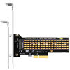 Picture of GLOTRENDS 22110 M.2 NVMe to PCIe 4.0 X4 Adapter, PCIe 4.0/3.0 X4 Full Speed Support (PA-22110)