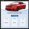 Picture of for Charger 2024 Windshield Cover Sunshade Foldable Shield for Dodge Charger 2023, for Dodge Challenger 2006-2022 Front Window Sun Shades UV Protector 240T Reflective Sun Visor Accessories