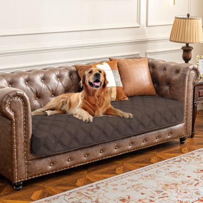 Picture of Ameritex Waterproof Dog Bed Cover Pet Blanket with Anti-Slip Back for Furniture Bed Couch Sofa