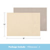 Picture of TILLYOU Toddler Pillowcase 2 Pack with Envelope Closure,13" x 18" Silky Soft Microfiber Travel Kids Pillowcase for Boys and Girls, Khaki & Brown