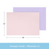 Picture of TILLYOU Toddler Pillowcase 2 Pack with Envelope Closure,13" x 18" Silky Soft Microfiber Travel Kids Pillowcase for Boys and Girls,Light Purple & Light Pink