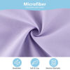 Picture of TILLYOU Toddler Pillowcase 2 Pack with Envelope Closure,13" x 18" Silky Soft Microfiber Travel Kids Pillowcase for Boys and Girls,Light Purple & Light Pink
