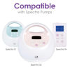 Picture of Maymom Duckbill Valves Compatible with Spectra Synergy Gold Spectra S1 Spectra S2 Spectra 9 Plus, Dew 350, Not Original Spectra Pump Parts Spectra S2 Accessories Replace Spectra Valve (Pink, 5ct)
