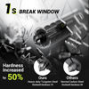 Picture of SodaRide Window Breaker Seatbelt Cutter with Flashlight,2 in 1 Car Escape Tool Key Chain,Safe Hammer Glass Breaker Under Water,2 Pack Black