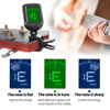 Picture of Guitar Tuner Clip On Ukulele Tuner 3 Pack for Guitar Bass Ukulele Violin Banjo Tuner