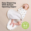 Picture of Baby Swaddle Sleep Sacks with Zipper - 3-Pack Newborn Swaddle Sack, Baby Swaddles Sleep Sack 0-3 Months, Wearable Blanket Baby, Baby Swaddle Blanket Wrap, Swaddle Sack, Easy Change Swaddle (Cosmo)