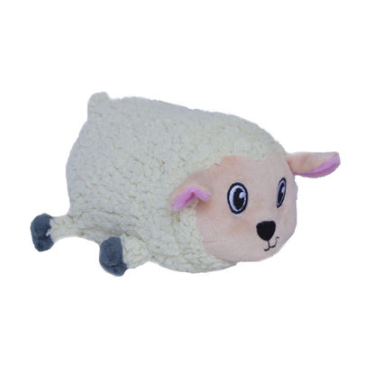 Picture of Outward Hound Fattiez Sheep Plush Squeaky Dog Toy, Medium