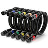 Picture of EBXYA XLR Cable 10 ft 6-Packs - Standard XLR Male to Female Microphone Cable with 3-Pin Balanced Shielded XLR Speaker Cable