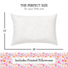 Picture of Little Sleepy Head Youth Pillow with Pillowcase 16x22, Soft Jumbo Toddler Pillow, Kids Pillow & Hypoallergenic Pillow Case - Best Kids Pillows for Sleeping, Perfect Kids Travel Pillow (Whimsy Garden)