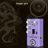 Picture of VSN Delay Tuner Chorus Reverb Looper Guitar Digital Multi-effect pedal a series of digital effect pedals True bypass RE-05 …
