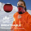 Picture of WTACTFUL Winter Neck Gaiter Neck Warmer Women Half Face Ski Mask Cover Shield for Cold Weather Windproof Tube Bandana Balaclava for Running Skiing Hunting Snowboarding Cycling Motorcycle Riding Red