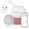 Picture of Momcozy Breast Pump Hands Free Upgraded Mobile Flow | M9, App Discreet Control with Personalized Multi-Modes & 15 Levels, Wearable Breast Pump 24mm, 1 Pack Gray