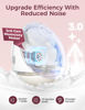 Picture of Momcozy Breast Pump Hands Free Upgraded Mobile Flow | M9, App Discreet Control with Personalized Multi-Modes & 15 Levels, Wearable Breast Pump 24mm, 1 Pack Gray
