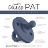 Picture of Ryan & Rose Cutie PAT All-in-One Pacifier and Teether Massaging Teething Ring and Hideaway Binky for Growing Babies (Prep (3 Pack), Stage 1)