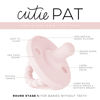 Picture of Ryan & Rose Cutie PAT All-in-One Pacifier and Teether Massaging Teething Ring and Hideaway Binky for Growing Babies (Bliss (3 Pack), Stage 1)