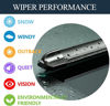 Picture of AUTOBOO 22"+21" Windshield Wipers with 10 Inch Rear Wiper Blade Replacement for Nissan Pathfinder 1996-2004 -Original Factory Quality (Pack of 3)