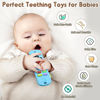 Picture of Teething Baby Toys 0-6 Months, Soft Silicone Remote Control Teethers Toys for Babies 6 to 12 Months, Teething Infant Toys Chew Set for Newborn Boys Girls First Birthday Christmas Easter Gifts, Blue