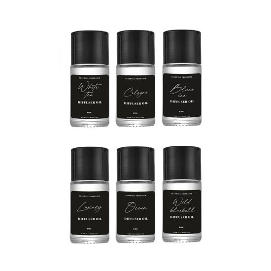 Picture of Featwell Car Air Freshener Essential Oil, 6 Bottles Essential Oils for Diffuser, Aromatherapy, Home Car Scented Oils 6x10ml