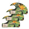 Picture of ulu Lagoon Hanging Car Air Freshener | Tropical Beach Coconut Surf Wax Scent Mini Wave | Long Lasting Car Freshener, Closet and Beyond | Made In USA | 3 Pack (Birds of Paradise)