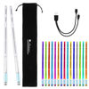 Picture of Antner Light Up Drum Sticks 15 Color Changing Drumsticks with Storage Bag for Adults Drummers, Glow in The Dark Cool Rechargeable LED Drumsticks, Durable Professional PC Polymer Material Drumsticks