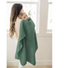 Picture of Konssy Waffle Baby Blankets, Nursery Blankets for Boys Girls, Swaddle Blankets Neutral Soft Lightweight Toddler and Kids Throw Blankets(Green)