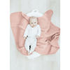 Picture of Konssy Waffle Baby Blankets, Nursery Blankets for Boys Girls, Swaddle Blankets Neutral Soft Lightweight Toddler and Kids Throw Blankets(Pink)