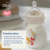 Picture of MAM Feel Good Medium Flow Premium Glass Bottle, Easy Switch Between Breast and Bottle, 9oz, 0+ Months, Unisex, 1 Pack