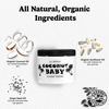 Picture of Coconut Essentials | Coconut Baby Oil, Natural & Organic Moisturizer, Hair Oil for Cradle Cap Treatment, Newborn Sensitive Skin, Eczema & Psoriasis Relief, with Sunflower & Grape Seed Oil, 4 fl oz