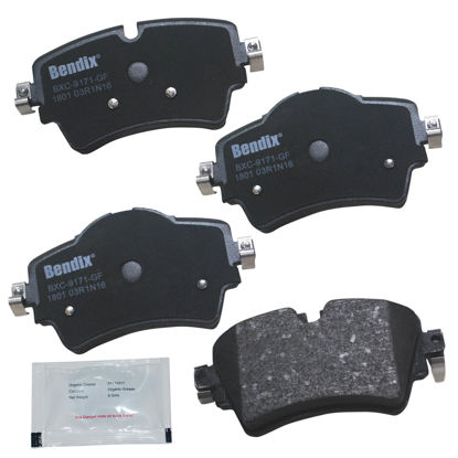 Picture of Bendix Priority1 CFC1801 Disc Brake Pad Set Ceramic for Mini Cooper 2019-2014, Cooper 2021, Cooper Clubman 2019-2016