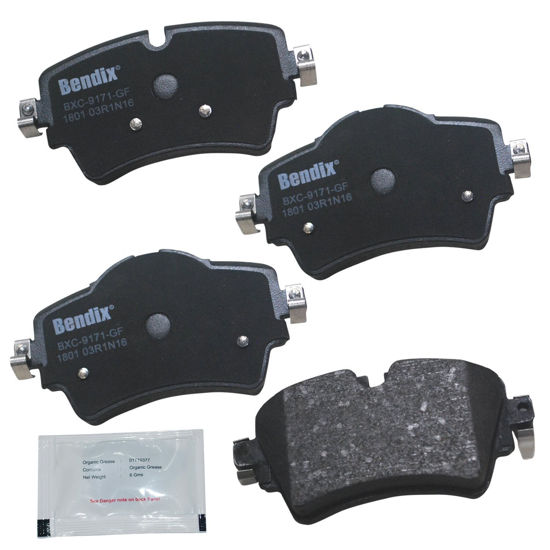 Picture of Bendix Priority1 CFC1801 Disc Brake Pad Set Ceramic for Mini Cooper 2019-2014, Cooper 2021, Cooper Clubman 2019-2016
