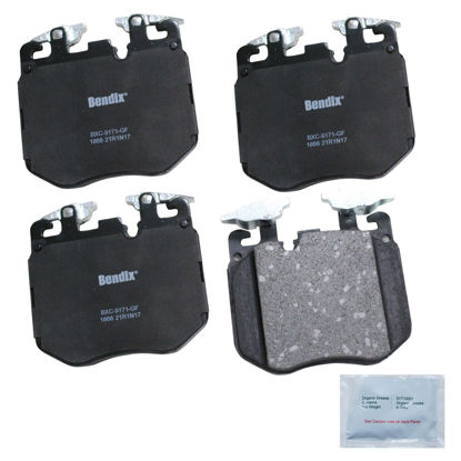 Picture of Bendix Priority1 CFC1868 Ceramic Front Brake Pads for Select Models BMW 540i,740e 740i,750i,840i,Gran Coupe,xDrive Alpina B7,B8 XB7,i4,M240i,M340i,M440i,M550i M760i M850i X5,X6,X7