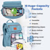 Picture of PILLANI Baby Diaper Bag Backpack - Baby Bag for Boys & Girls - Diaper Backpack - Large Travel Diaper Bags w/Changing Pad - Baby Registry Search & Baby Shower Gifts - Newborn Baby Essentials Must Haves
