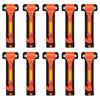 Picture of SINSEN Car Safety Hammer Set of 10 Emergency Escape Tool Auto Car Window Glass Hammer Breaker and Seat Belt Cutter Escape 2-in-1 for Family Rescue & Auto Emergency Escape Tools (Reflective Tape 10PCS)