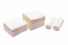Picture of Kyapoo Baby Washcloths 12 Pack 12x12 Inches Microfiber Coral Fleece Extra Absorbent and Soft for Newborns, Infants and Toddlers-White