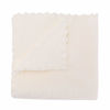 Picture of Kyapoo Baby Washcloths 12 Pack 12x12 Inches Microfiber Coral Fleece Extra Absorbent and Soft for Newborns, Infants and Toddlers-White