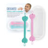 Picture of Dr. Talbot's Safe Ear Wax Removal Tool and Nose Cleaner for Baby with Travel Case - 2-Pack - Girl