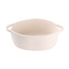 Picture of Small Woven Basket Cute Oval Cotton Rope Gifts Basket with Handle Empty Baby Wicker Storage Basket Nursery Box Bin Kids Organizer Cat Dog Toy Basket Easter Basket White