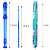 Picture of Yop-yes Soprano Recorder Instrument for Kids Beginners Student 8 Hole Flute German Fingering C Key Recorder Instrument 3 Piece with Cleaning Rod and Bag Fingering Chart
