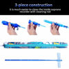 Picture of Yop-yes Soprano Recorder Instrument for Kids Beginners Student 8 Hole Flute German Fingering C Key Recorder Instrument 3 Piece with Cleaning Rod and Bag Fingering Chart