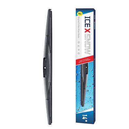 Picture of 14" Rear Wiper Blade Replacement for Honda CR-V 2011-2007 Subaru Forester 2022-2006/Outback 2019-2005 Honda Pilot 2020-2016 2008-2003 Back Windshield Wiper Blade-14B/H354